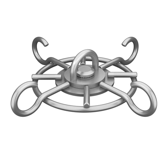 SEEDOO Punching Heavy Bag Hanger Wall Ceiling Mount Hook 360° Rotation Stainless Steel Beam Holder (600 LBS Capacity)