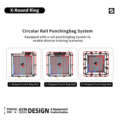 Liftable Boxing Ring