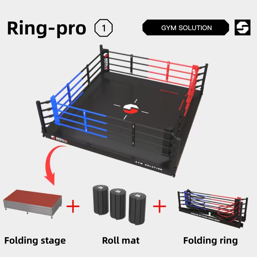 Foldable Boxing Ring – Customizable MMA & Boxing Training Ring