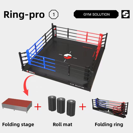 Foldable Boxing Ring – Customizable MMA & Boxing Training Ring