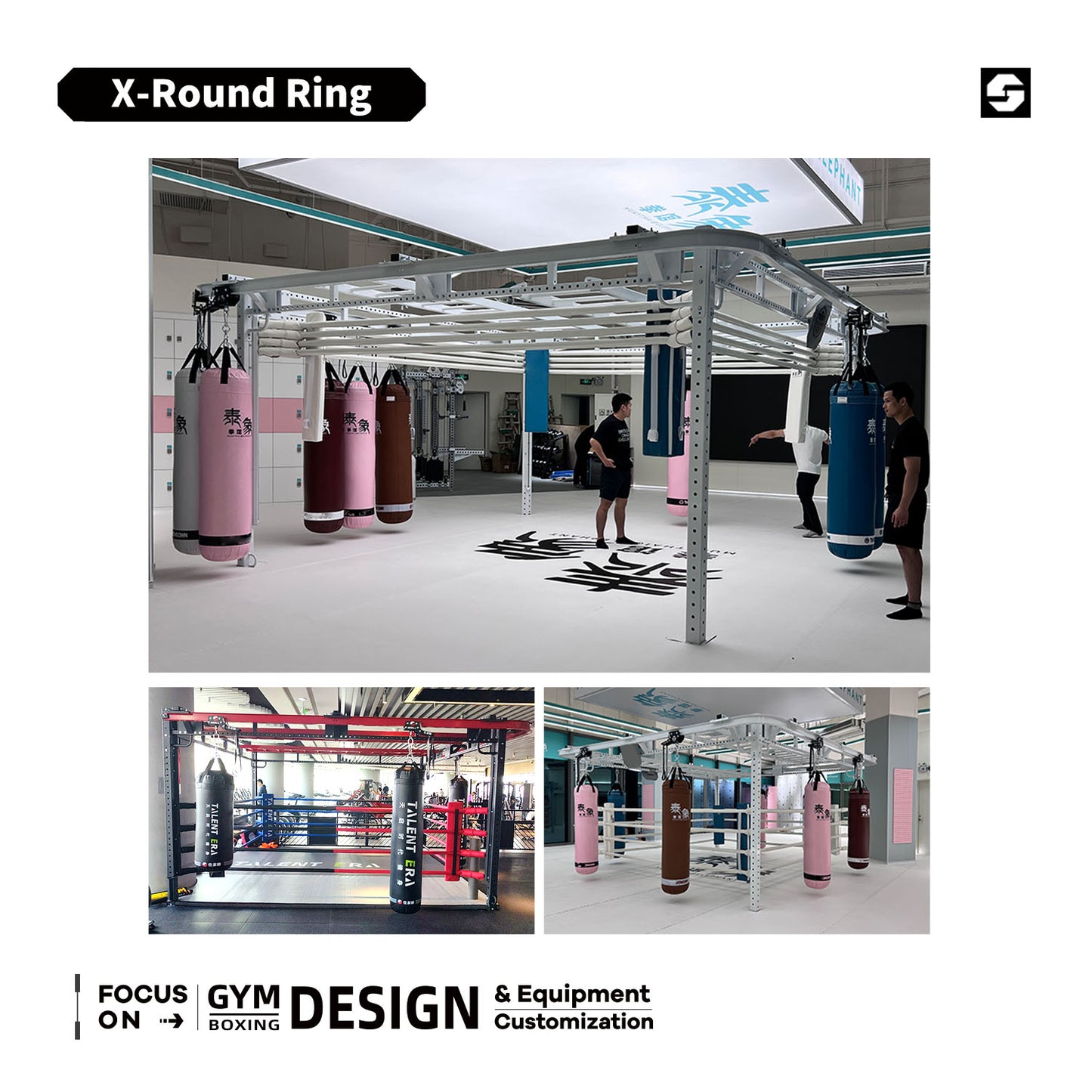 Liftable Boxing Ring