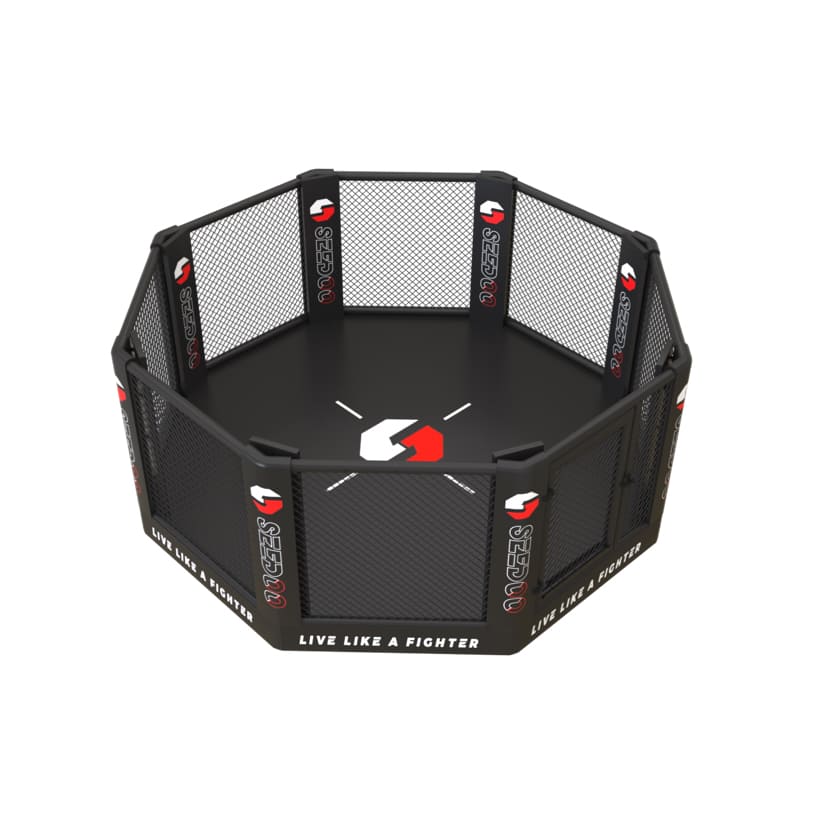 MMA professional boxing event octagon cage
