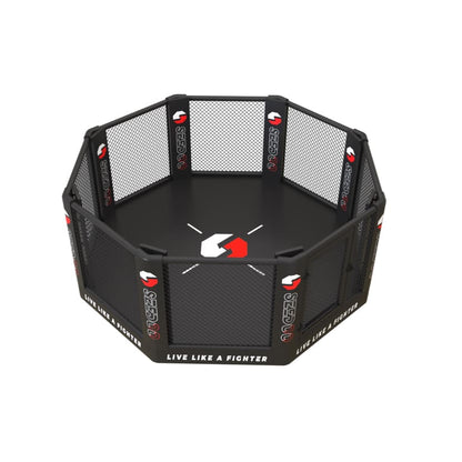 MMA professional boxing event octagon cage