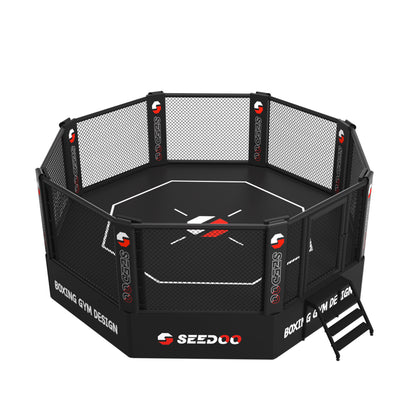 MMA professional boxing event octagon cage
