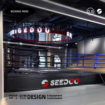 The boxing ring is suitable for wrestling, Sanda, kickboxing, MMA