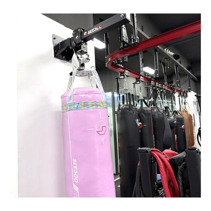 SEEDOO Punching Heavy Bag Hanger Wall Ceiling Mount Hook 360° Rotation Stainless Steel Beam Holder (600 LBS Capacity)