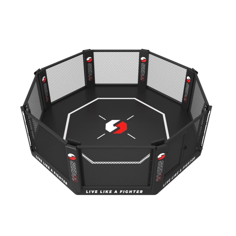 MMA professional boxing event octagon cage