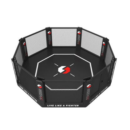 MMA professional boxing event octagon cage