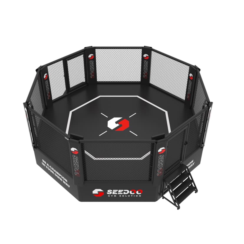 MMA professional boxing event octagon cage