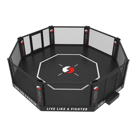MMA professional boxing event octagon cage