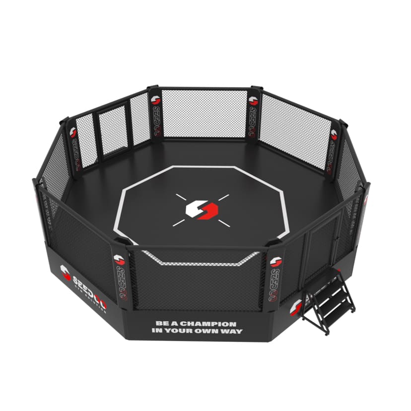 MMA professional boxing event octagon cage