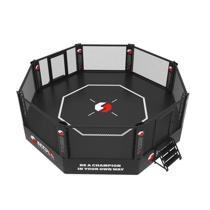 MMA professional boxing event octagon cage