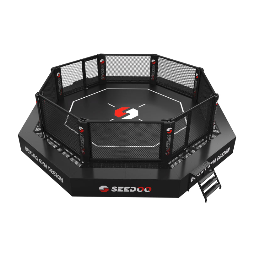 MMA professional boxing event octagon cage