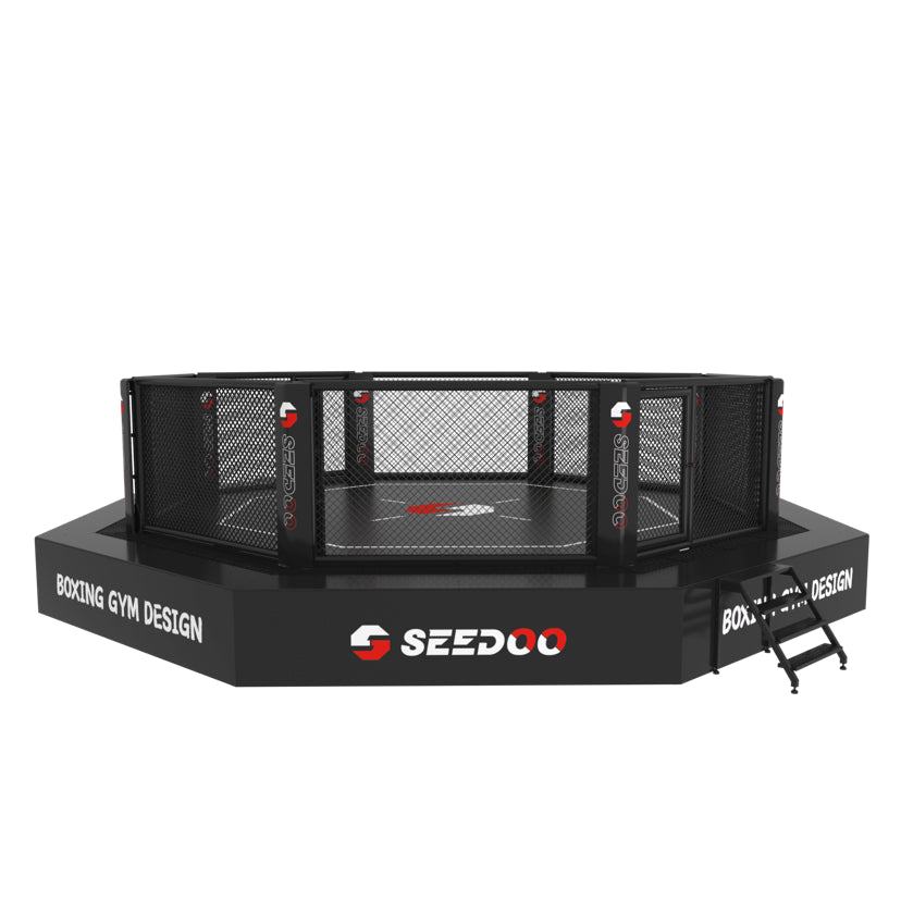 MMA professional boxing event octagon cage