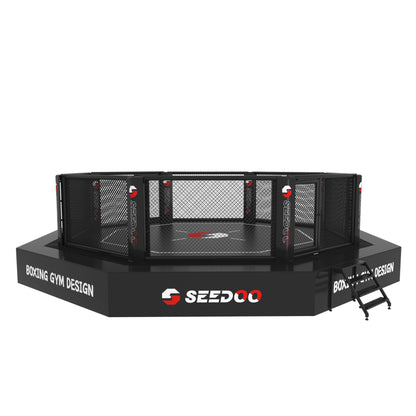 MMA professional boxing event octagon cage