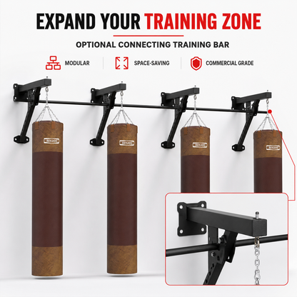 Wall‑Mounted Triangular Heavy Bag Bracket