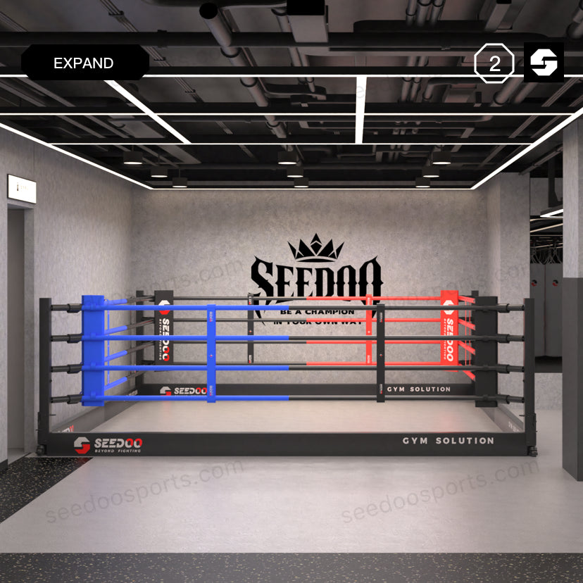 Foldable Boxing Ring – Customizable MMA & Boxing Training Ring