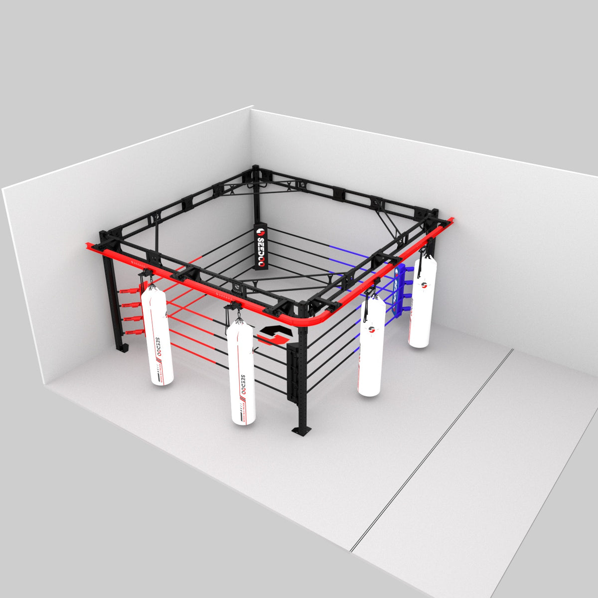 Liftable Boxing Ring