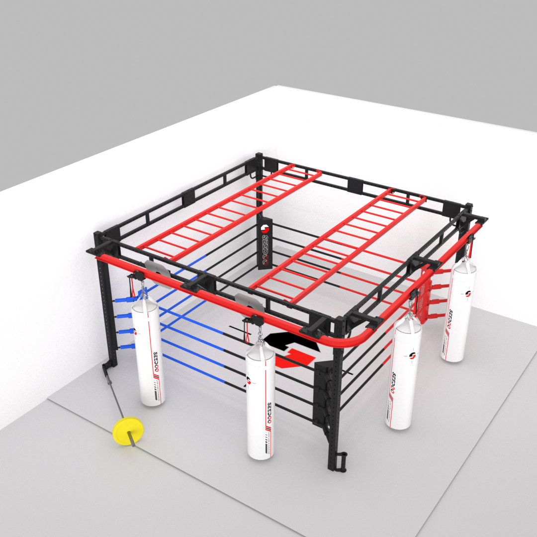 Liftable Boxing Ring